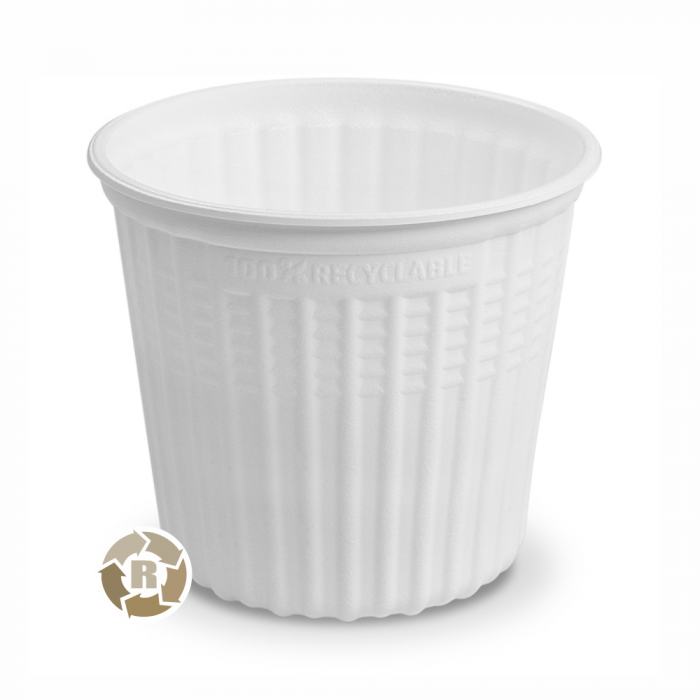 Food Becher 750ml AIRPAC PP weiß Ø11,5 x 12,0cm